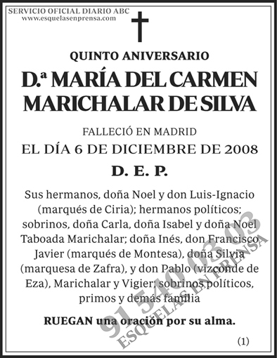 María del Carmen Marichalar